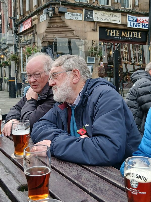 Graham Whiteside and Dave Holt